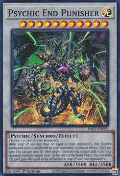 Punitore Finale Psichico - Collezione Rarità 25° Anniversario II (Super Rare) [RA02-032]
