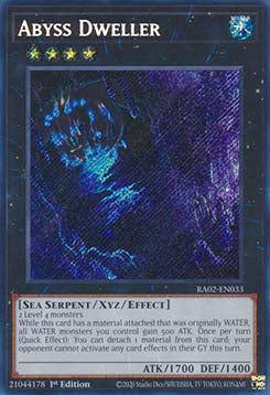 Abitante dell'Abisso - Collezione Rarità 25° Anniversario II (Secret Rare) [RA02-033]