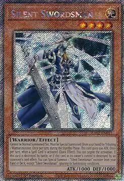 Spadaccino Silente - Collezione Rarità 25° Anniversario II (Platinum Secret Rare) [RA02-011]