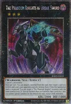 I Cavalieri Fantasma della Spada Infranta - Collezione Rarità 25° Anniversario II (Platinum Secret Rare) [RA02-035]
