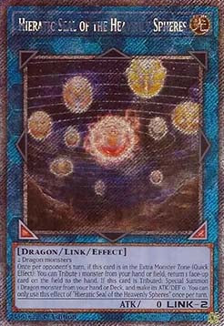 Sigillo Ieratico delle Sfere Celesti - Collezione Rarità 25° Anniversario II (Platinum Secret Rare) [RA02-039]