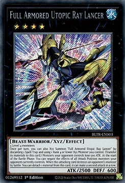 Lanciere Raggio Utopico Armatura Completa - Battaglie della Leggenda: Vendetta Terminale (Secret Rare) [BLTR-003]