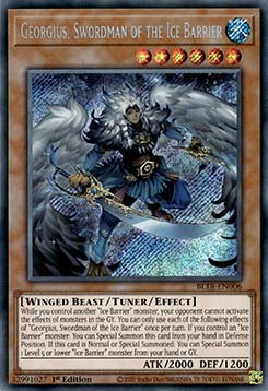 Georgius, Spadaccino della Barriera di Ghiaccio - Battaglie della Leggenda: Vendetta Terminale (Secret Rare) [BLTR-006]