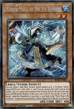 Mago Specchio della Barriera di Ghiaccio - Battaglie della Leggenda: Vendetta Terminale (Secret Rare) [BLTR-007]