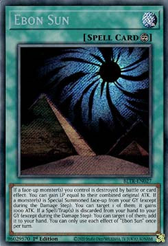 Sole d'Ebano - Battaglie della Leggenda: Vendetta Terminale (Secret Rare) [BLTR-027]