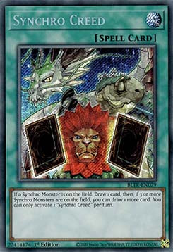 Credo Synchro - Battaglie della Leggenda: Vendetta Terminale (Secret Rare) [BLTR-029]