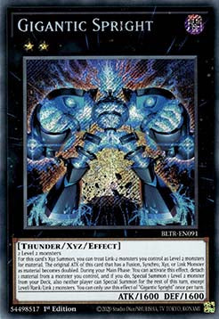 Gigantesco Spright - Battaglie della Leggenda: Vendetta Terminale (Secret Rare) [BLTR-091]