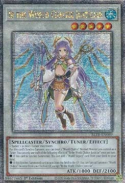 Ib la Giudice Calice del Mondo - Battaglie della Leggenda: Vendetta Terminale (Quarter Century Secret Rare) [BLTR-089]
