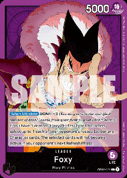 Foxy (OP07-059) - 500 Years into the Future (Leader) [OP07-059]