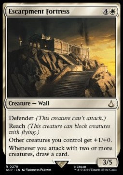 Escarpment Fortress - Mondi Altrove: Assassin's Creed: Extras (Rare) [XACR-278]