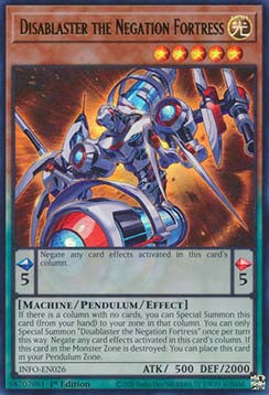 Disadistruttore la Fortezza dell'Annullamento - Il Proibito Infinito (Ultra Rare) [INFO-026]