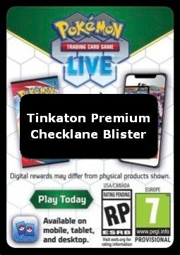 Live Code Card (Tinkaton Premium Checklane Blister) - Paradosso Temporale (Online Code Card)
