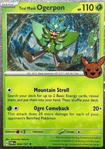 Ogerpon Maschera Turchese - Trick or Trade 2024 (Promo) [BOO24-TWM 024]