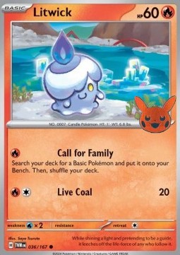Litwick - Trick or Trade 2024 (Promo) [BOO24-TWM 036]