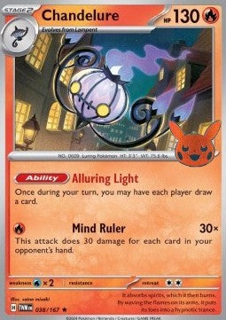 Chandelure - Trick or Trade 2024 (Promo) [BOO24-TWM 038]