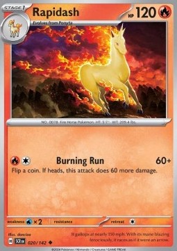 Rapidash - Corona Astrale (Uncommon) [SCR-020]