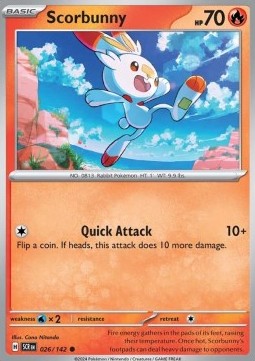 Scorbunny - Corona Astrale (Common) [SCR-026]