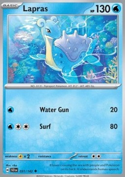 Lapras - Corona Astrale (Uncommon) [SCR-031]