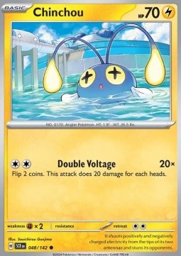 Chinchou - Corona Astrale (Common) [SCR-048]