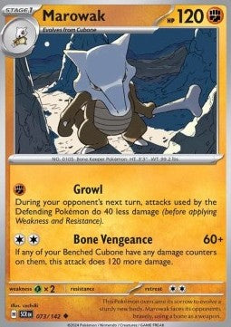Marowak - Corona Astrale (Uncommon) [SCR-073]