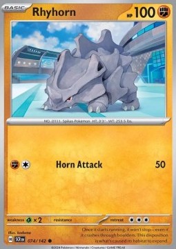 Rhyhorn - Corona Astrale (Common) [SCR-074]