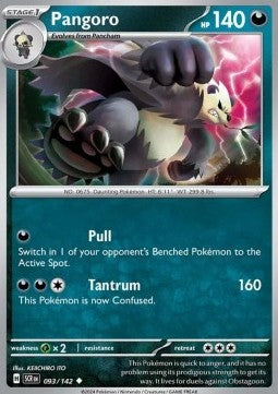 Pangoro - Corona Astrale (Uncommon) [SCR-093]