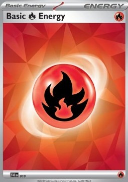 Energia base Fuoco - Energie Scarlatto e Violetto (Common) [SVE-010]