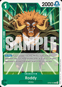 Roddy (OP08-033) - Two Legends (Common) [OP08-033]