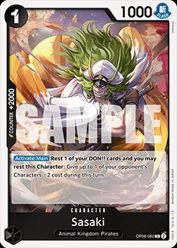 Sasaki (OP08-082) - Two Legends (Rare) [OP08-082]