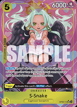 S-Snake (OP08-112) - Two Legends (Alternate Art) [OP08-112]