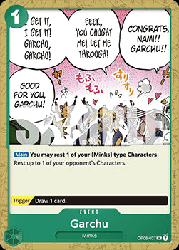Garchu (OP08-037) - Two Legends (Uncommon) [OP08-037]