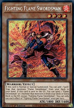 Spadaccino di Fuoco Combattente - 25th Anniversary Tin: Dueling Mirrors (Secret Rare) [MP24-132]