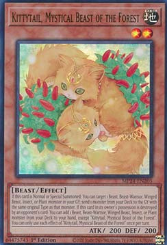 Kittytail, Bestia Mistica della Foresta - 25th Anniversary Tin: Dueling Mirrors (Ultra Rare) [MP24-205]
