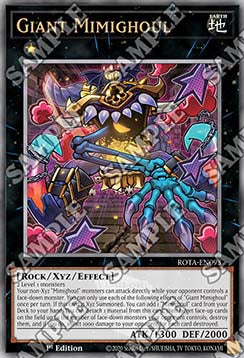 Mimighoul Gigante - Rabbia dell'Abisso (Quarter Century Secret Rare) [ROTA-093]