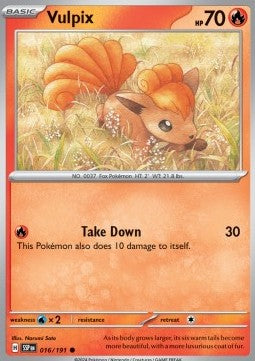Vulpix - Scintille Folgoranti (Common) [SSP-016]