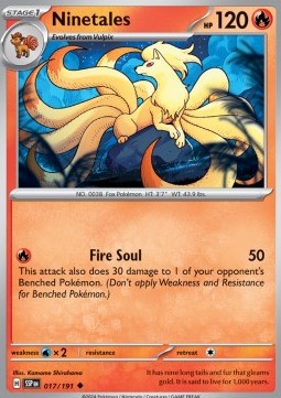 Ninetales - Scintille Folgoranti (Uncommon) [SSP-017]