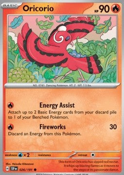 Oricorio - Scintille Folgoranti (Common) [SSP-026]
