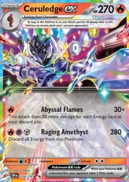 Ceruledge ex - Scintille Folgoranti (Double Rare) [SSP-036]