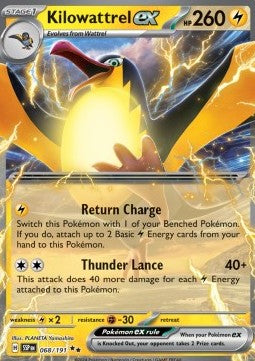 Kilowattrel ex - Scintille Folgoranti (Double Rare) [SSP-068]