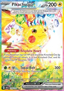 Pikachu ex - Scintille Folgoranti (Special Illustration Rare) [SSP-238]