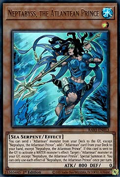 Neptabyss, the Atlantean Prince - Bonanza Quarto di Secolo (Ultra Rare) [RA03-013]
