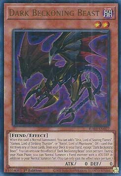 Bestia Richiamo Oscuro - Bonanza Quarto di Secolo (Ultra Rare) [RA03-027]