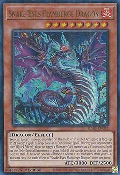 Drago Flamberga Occhi di Serpente - Bonanza Quarto di Secolo (Ultra Rare) [RA03-033]