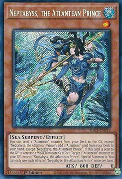 Neptabyss, the Atlantean Prince - Bonanza Quarto di Secolo (Secret Rare) [RA03-013]