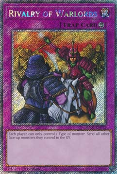 Rivalità dei Signori della Guerra - Bonanza Quarto di Secolo (Platinum Secret Rare) [RA03-075]