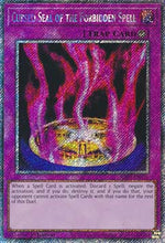 Sigillo Maledetto della Magia Proibita - Bonanza Quarto di Secolo (Platinum Secret Rare) [RA03-076]
