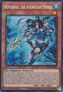 Neptabyss, the Atlantean Prince - Bonanza Quarto di Secolo (Collectors Rare) [RA03-013]