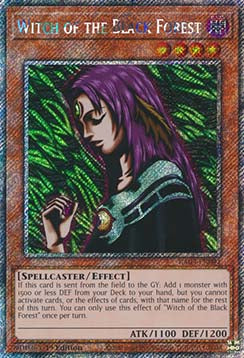 Strega della Foresta Nera - Bonanza Quarto di Secolo (Platinum Secret Rare) [RA03-091]