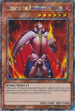Thestalos il Monarca della Tempesta di Fuoco - Bonanza Quarto di Secolo (Platinum Secret Rare) [RA03-143]