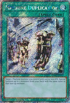 Duplicazione di Macchine - Bonanza Quarto di Secolo (Platinum Secret Rare) [RA03-145]